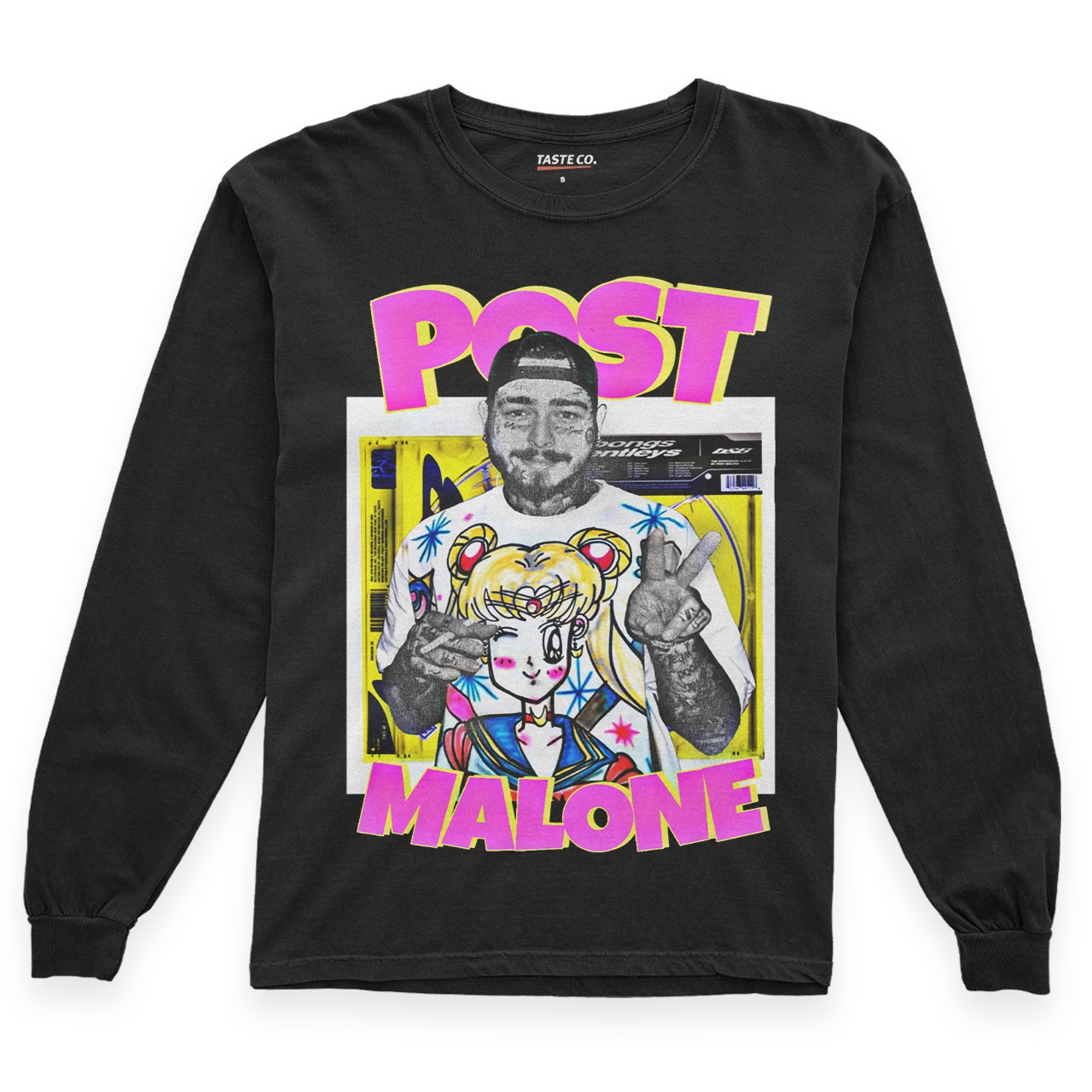 POST MALONE 2 GRAPHIC SWEATSHIRT - STREETWEAR