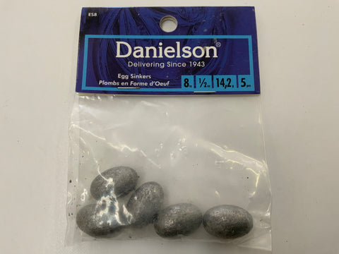 Danielson SS4 Removable Split Shot Sinker Size 4 15pk