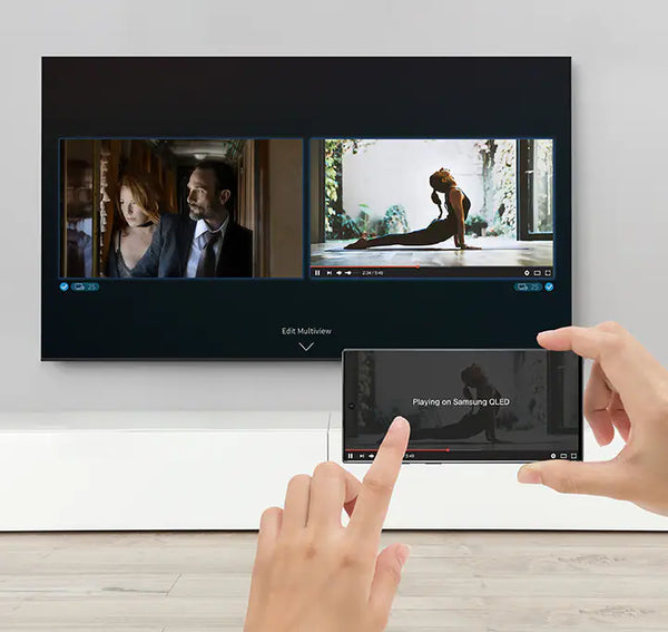 Samsung 55 inch Smart QLED TV, 55Q60T