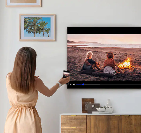 Samsung 65 inch Smart TV - 4K, 65AU7000