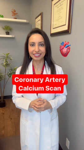 Coronary artery calcium scan
