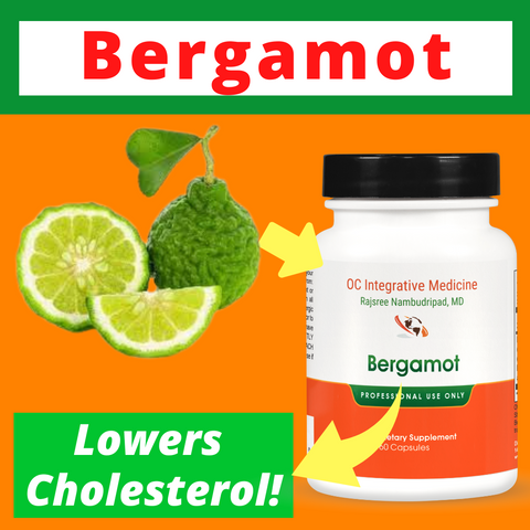 Bergamot Lowers Cholesterol
