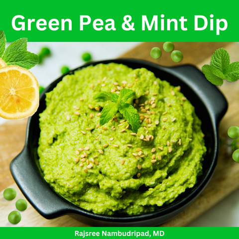 Green Pea and Mint Dip