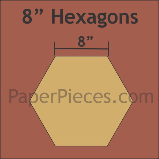 Hexagon Paper Piecing Hexagon Shaped Paper Piecing Paper For Quilting 6  Sizes Selected Handmade English Paper Piecing For DIY - AliExpress