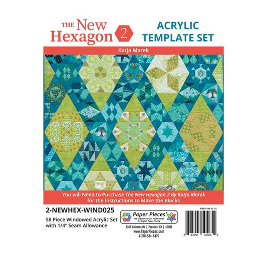 The New Hexagon Millefiore Quilt-Along: Complete Paper Piece Pack for – Red  Thread Studio