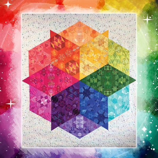 The New Hexagon Millefiore Quilt-Along: Complete Paper Piece Pack for – Red  Thread Studio