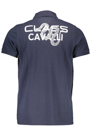 CAVALLI CLASS Vyriški polo marškinėliai trumpom rankovėm