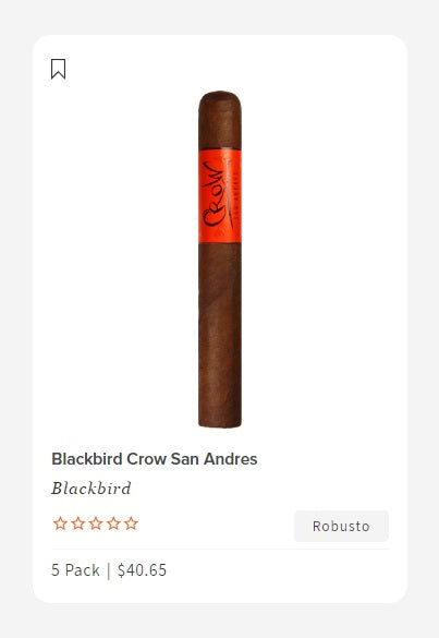 Blackbird "Crow San Andres"