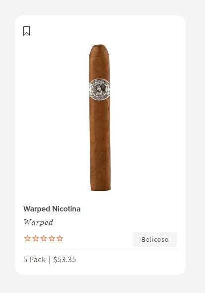 Warped "Nicotina"