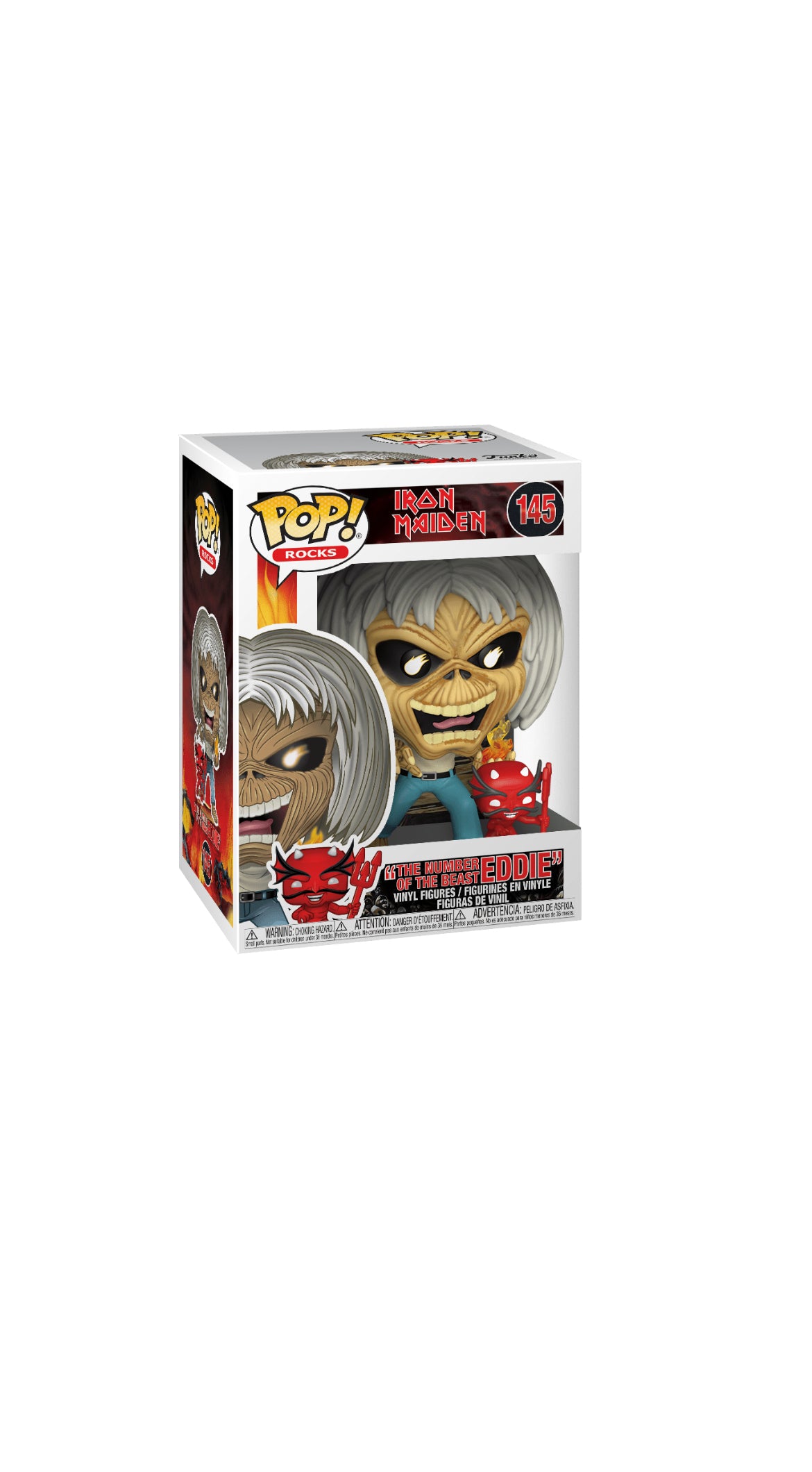 Funko pop! Iron Maiden THE NUMBER OF THE BEAST EDDIE