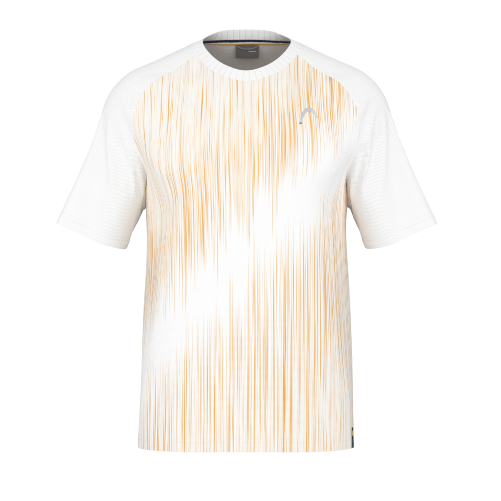 Se Head Performance T-shirt Men (Print/White) - S hos Padellife