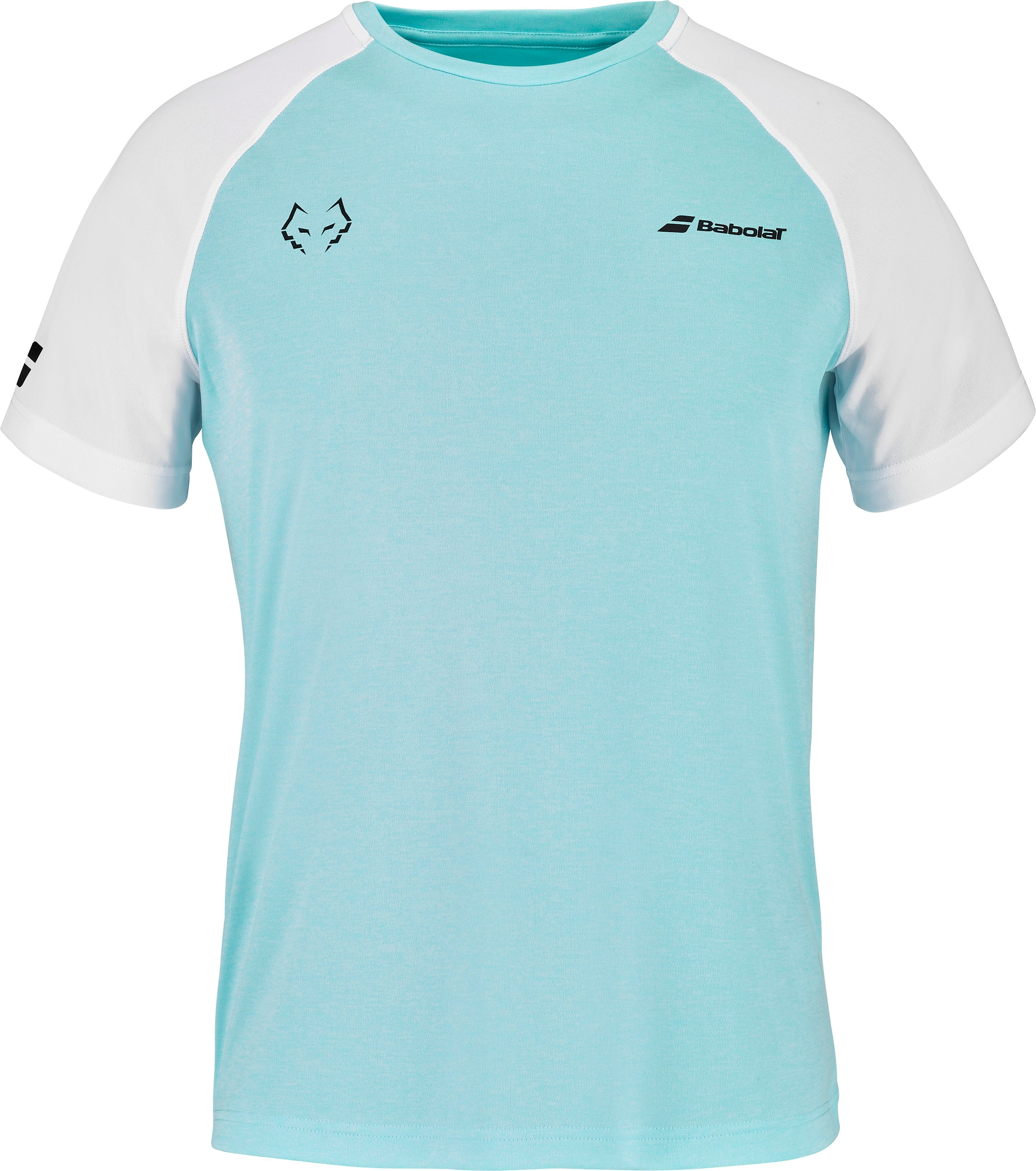 Se Babolat Crew Neck Tee Juan Lebron (Angel Blue/White) - M hos Padellife