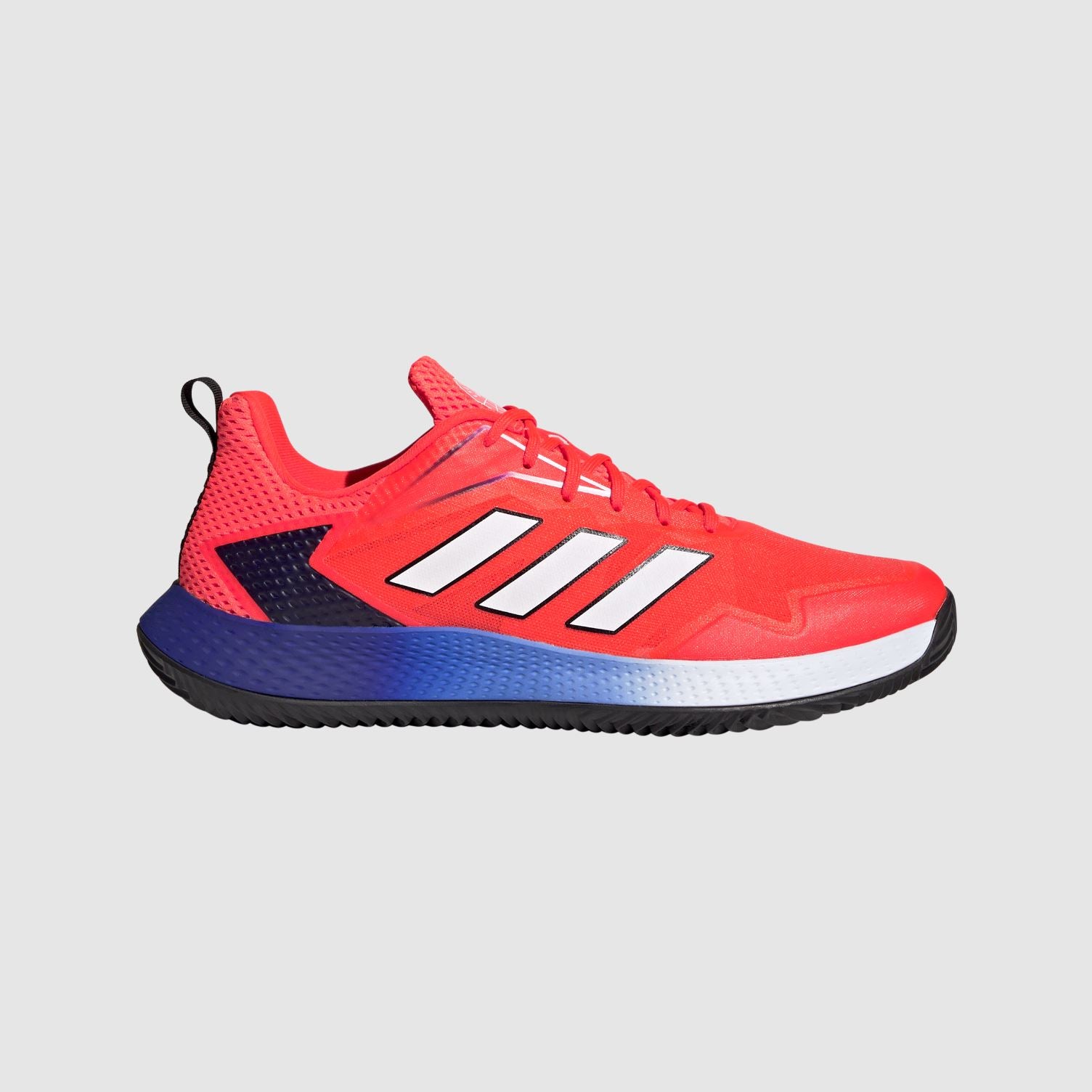 Se Adidas Defiant Speed CC (Mens, Rød/Blå) Padelsko - 46 2/3 hos Padellife