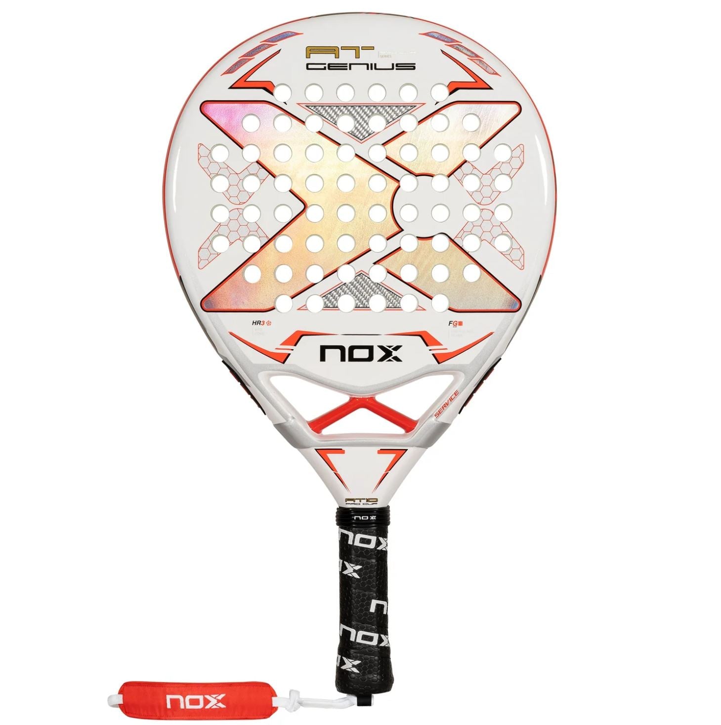 Se Nox AT Pro Cup Genius Padelbat hos Padellife