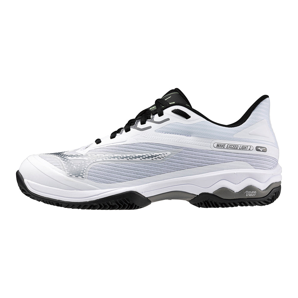 Mizuno Wave Exceed Light 2 Men (White/Metallic Gray/Black) - 43