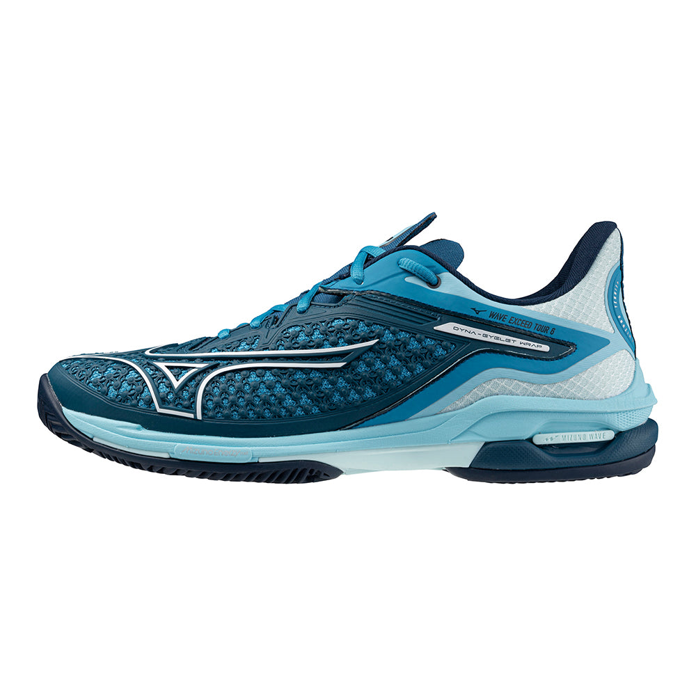 Mizuno Wave Exceed Tour 6 CC (Moroccan Blue/White/Blue Topaz) - 43