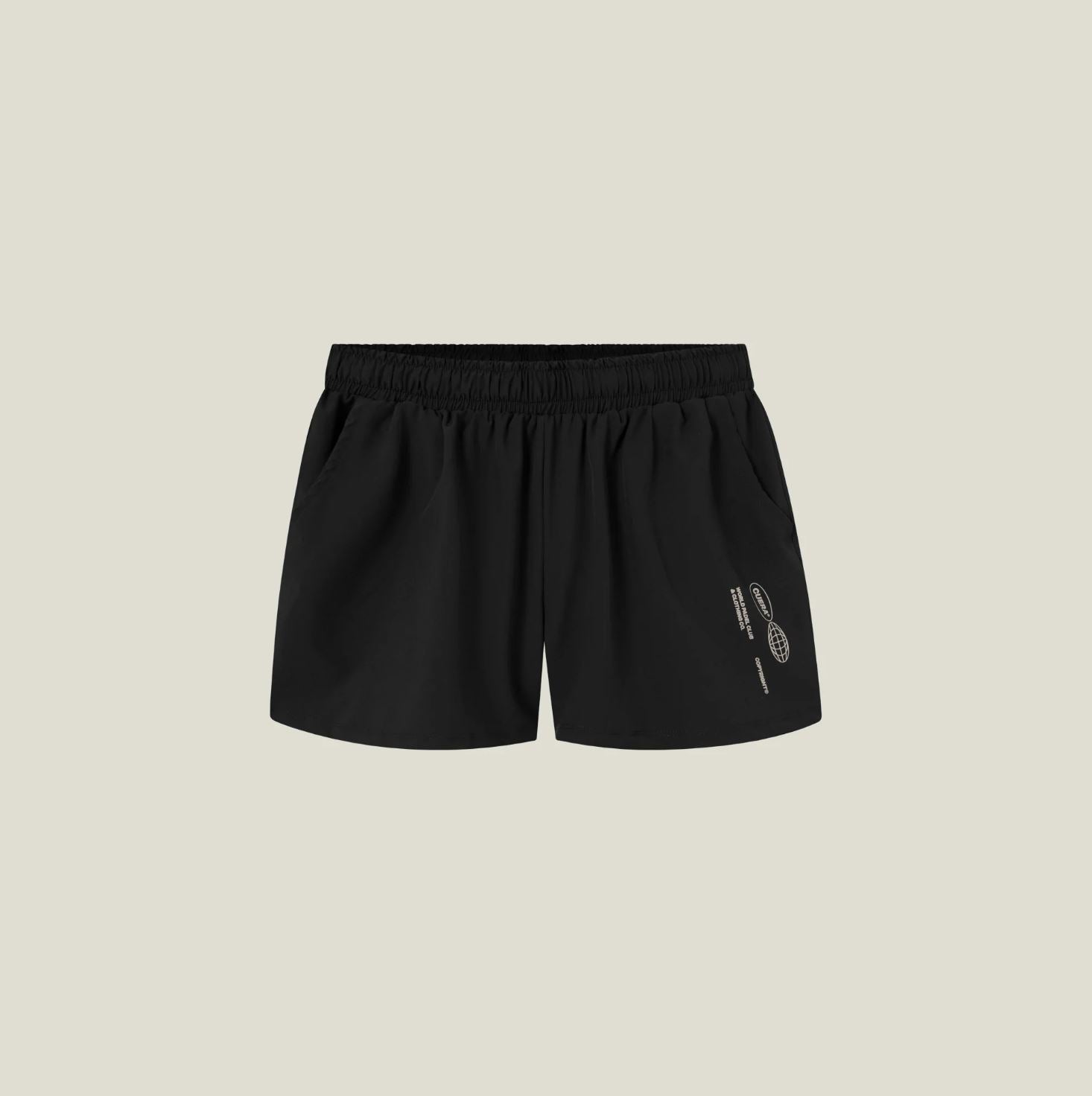 Cuera Women's Active Globe Shorts (Sort) - XL