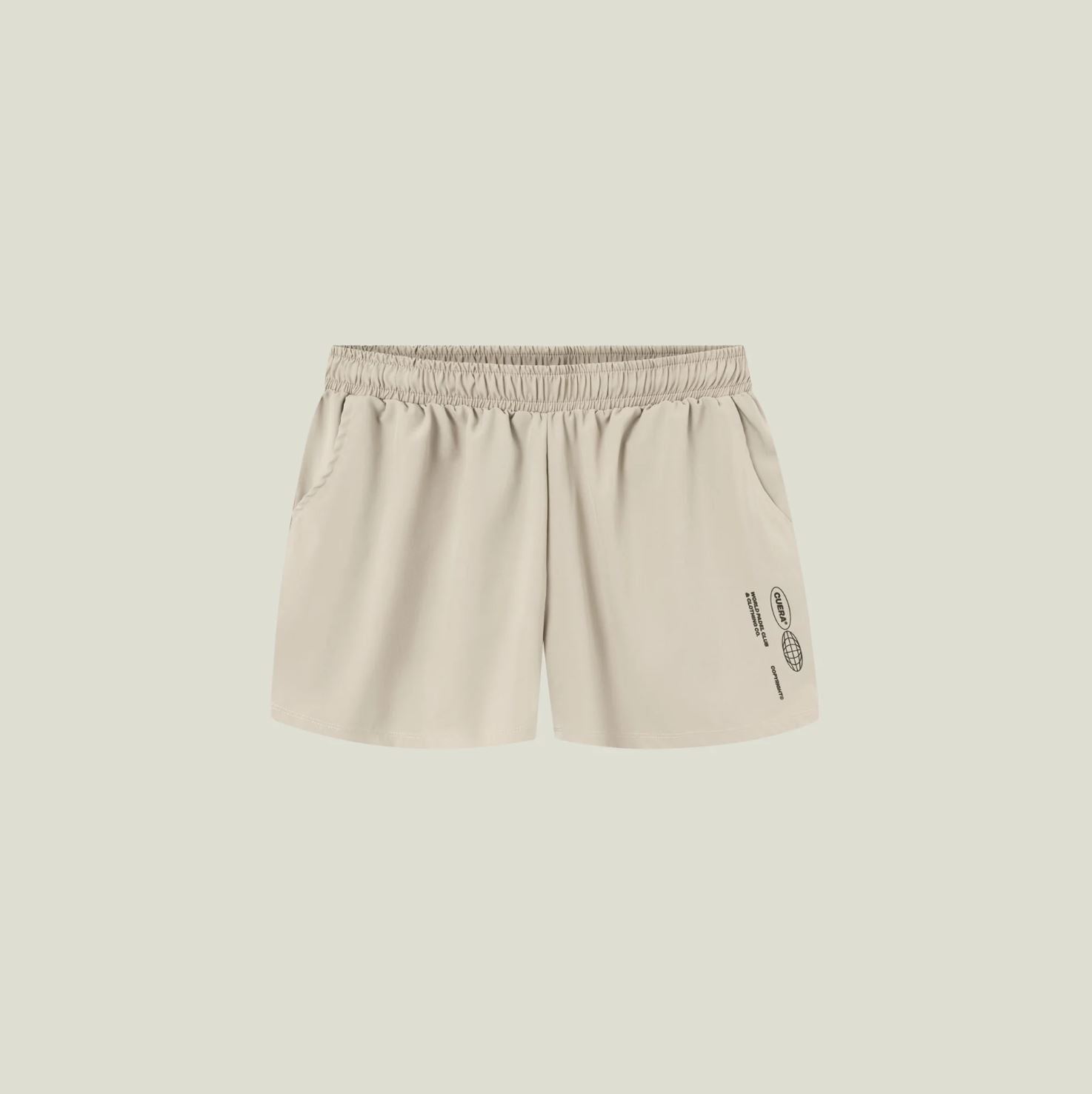 Se Cuera Women's Active Globe Shorts (Grå) - M hos Padellife