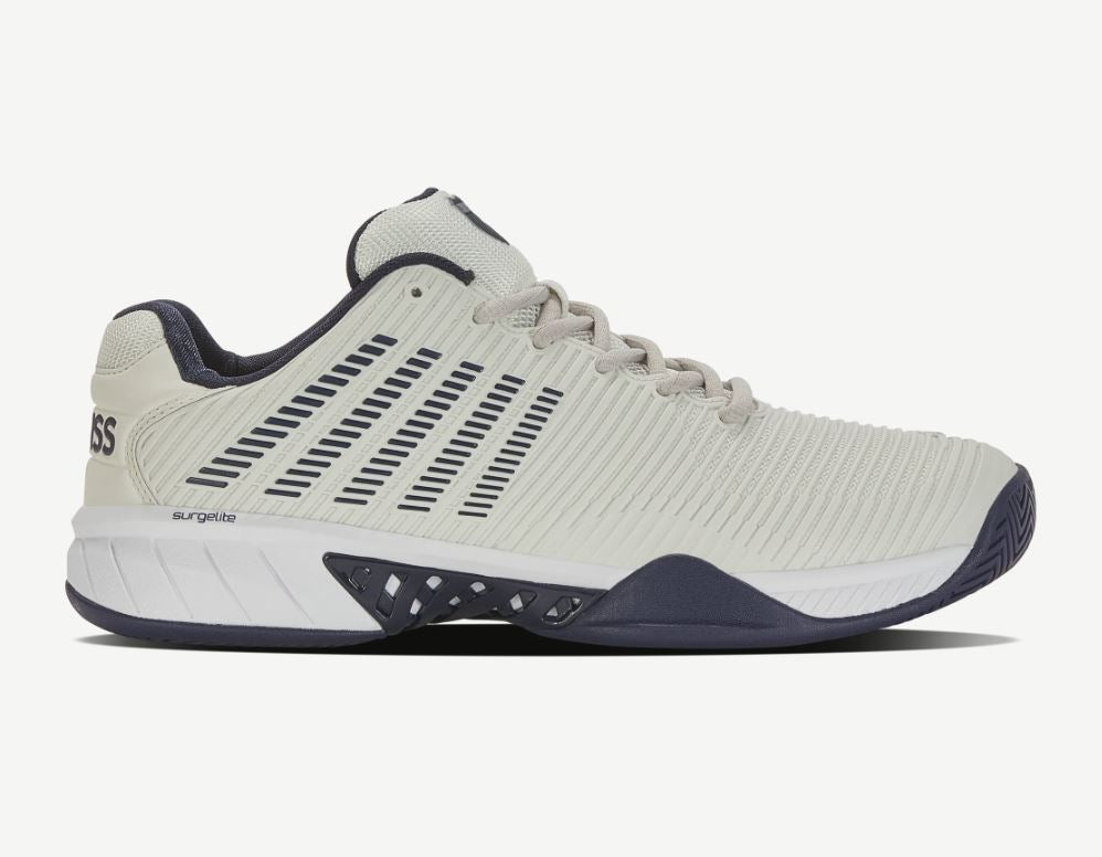 Se K-Swiss Hypercourt Express 2 Padelsko (Vaporous gray/White/Peacoat) - 44.5 hos Padellife