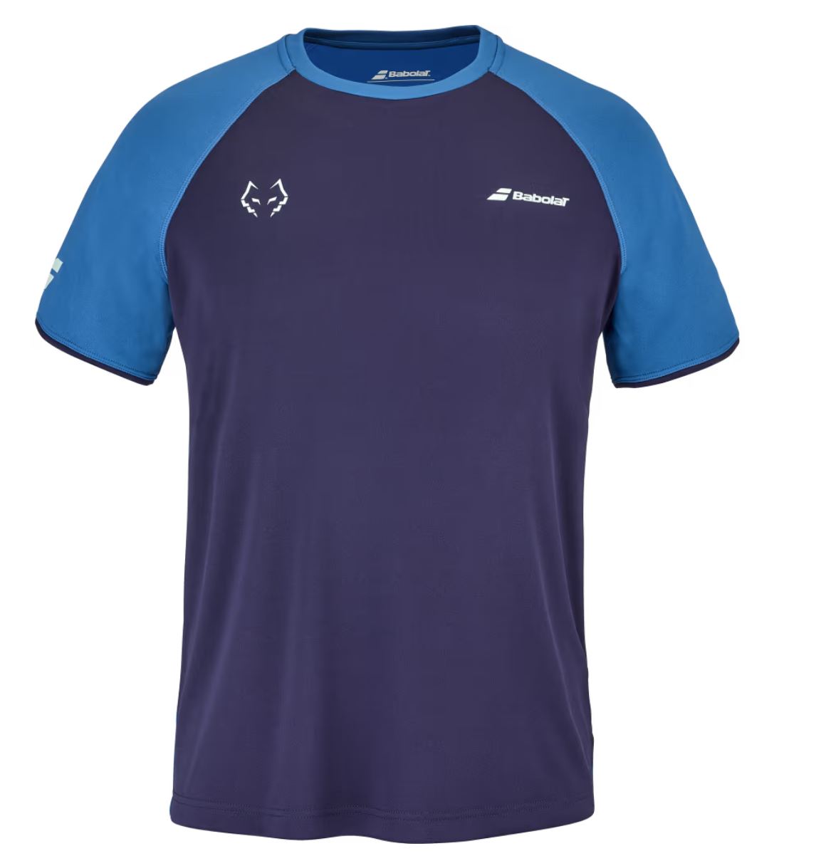 Babolat Crew Neck Tee Juan Lebron (Baritone Blue) - S