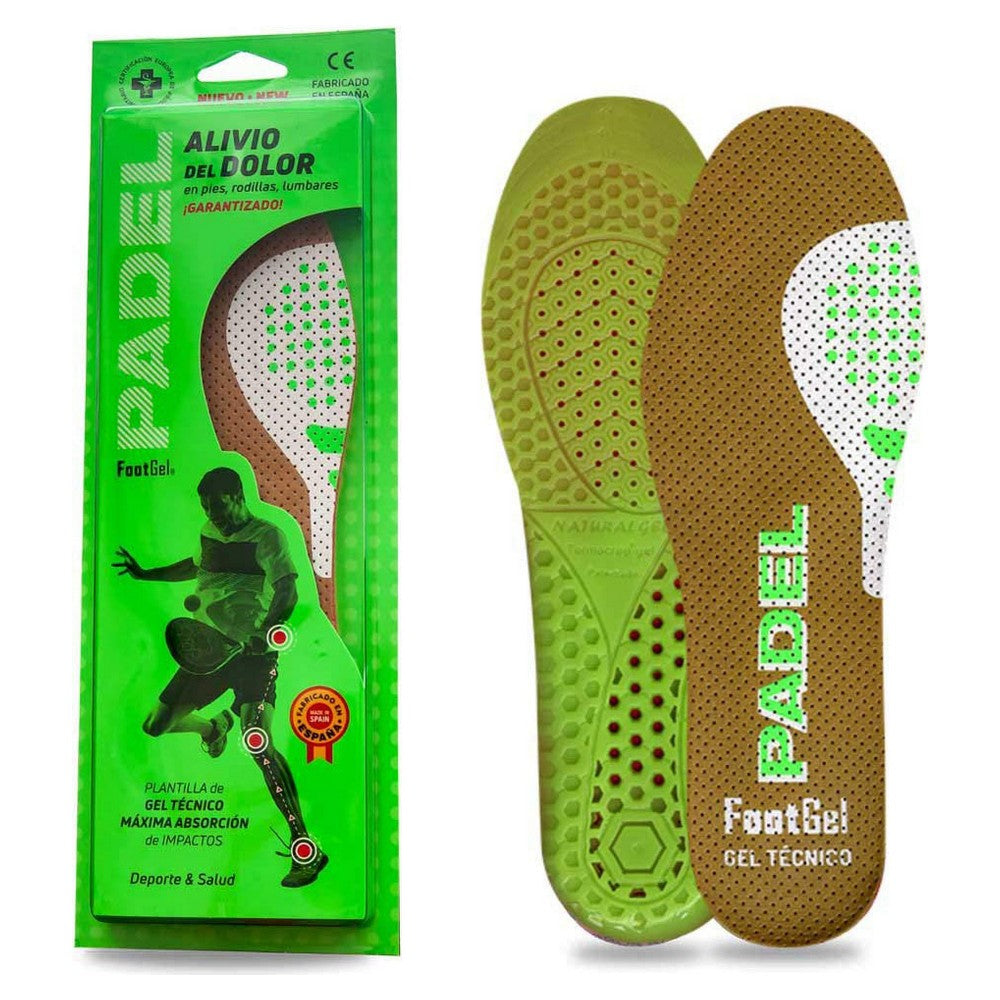 Footgel Padel Pain Relief Indlægssåler - 35-38