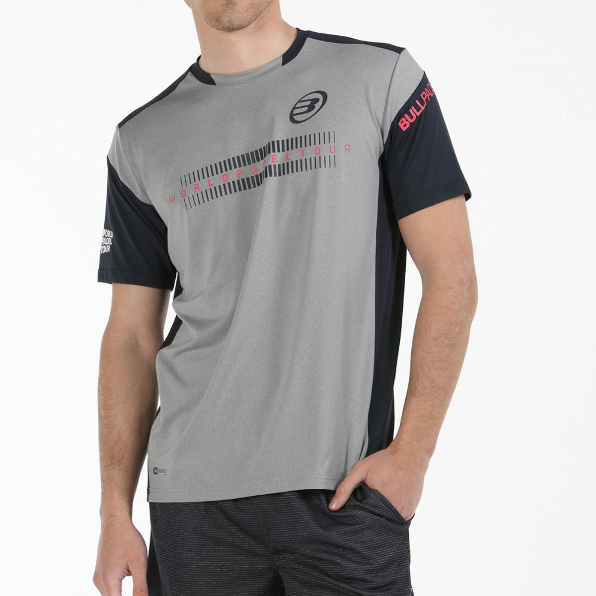 Se Bullpadel Ride T-Shirt 2022 (Grå) - S hos Padellife