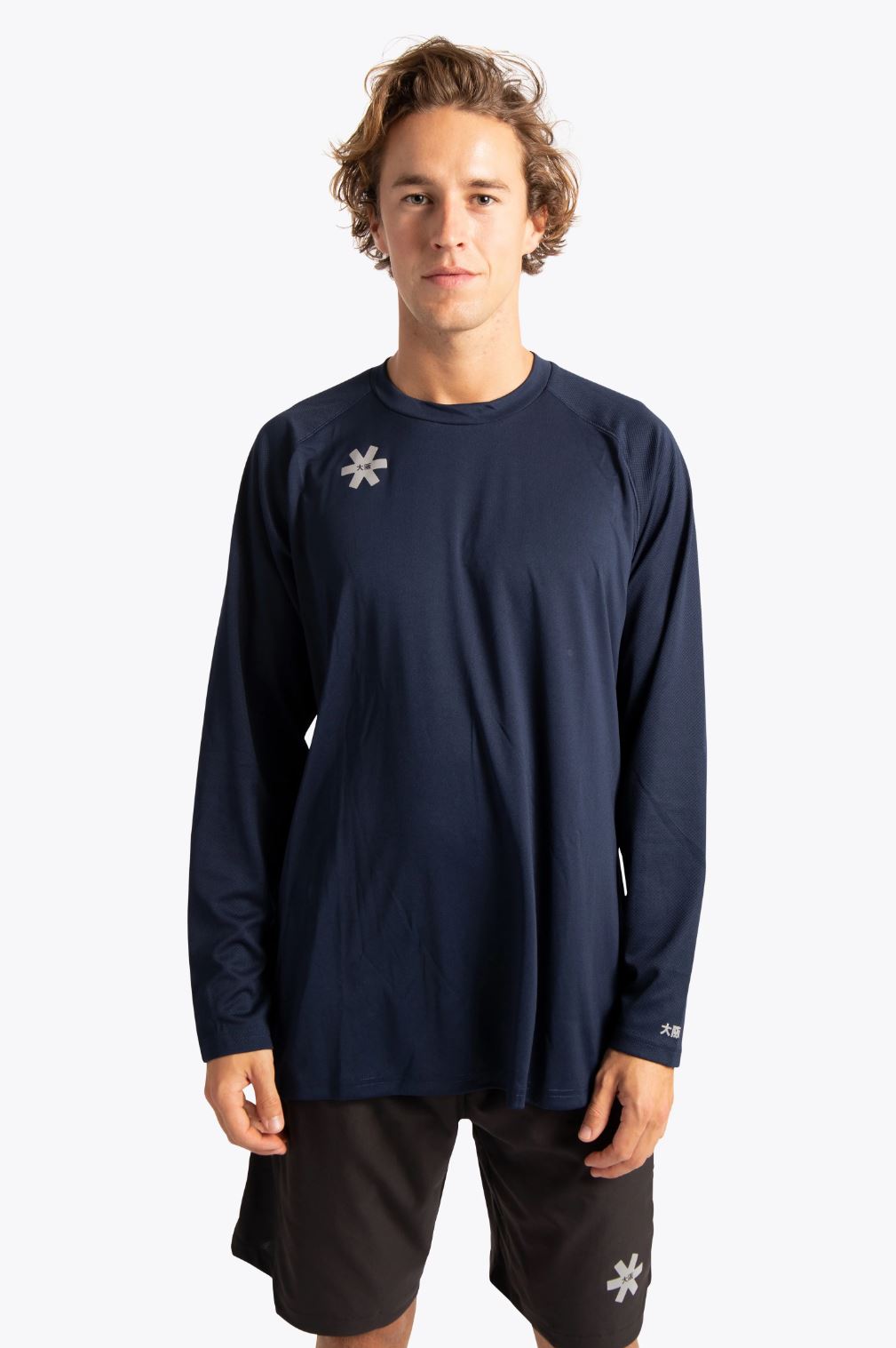 Osaka Men's Training Tee Long Sleeve (Mørkeblå) - L