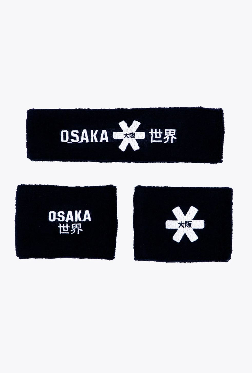Billede af Osaka Svedbånd Sæt (Mørkeblå)
