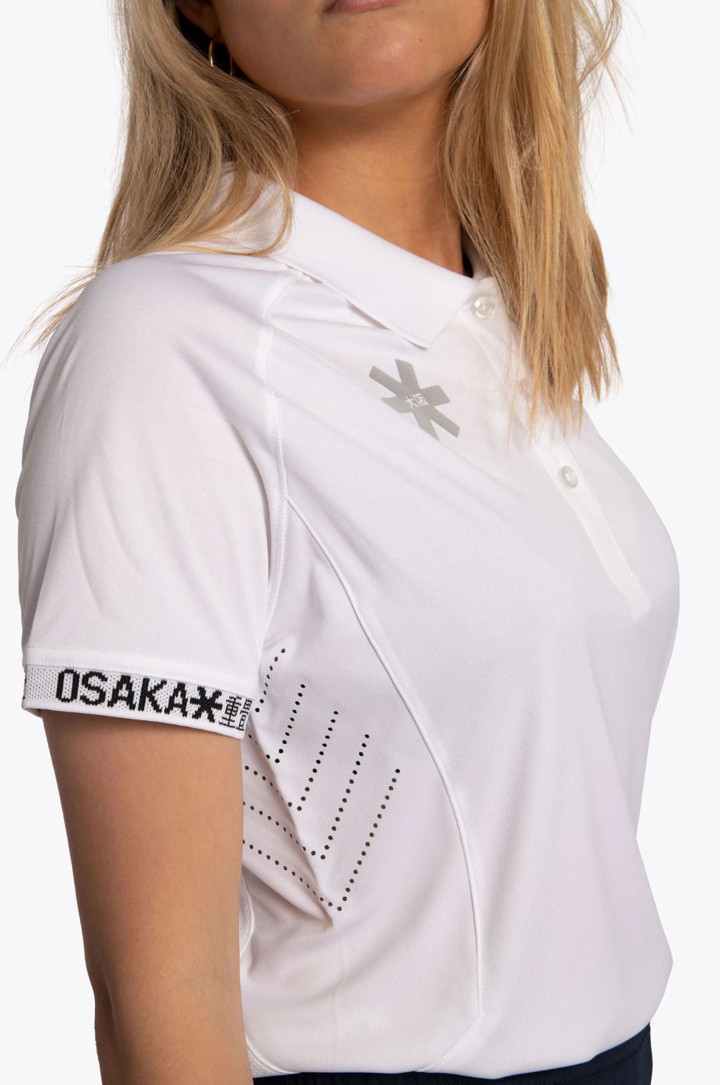 Osaka Women's Polo Jersey (Hvid) - L