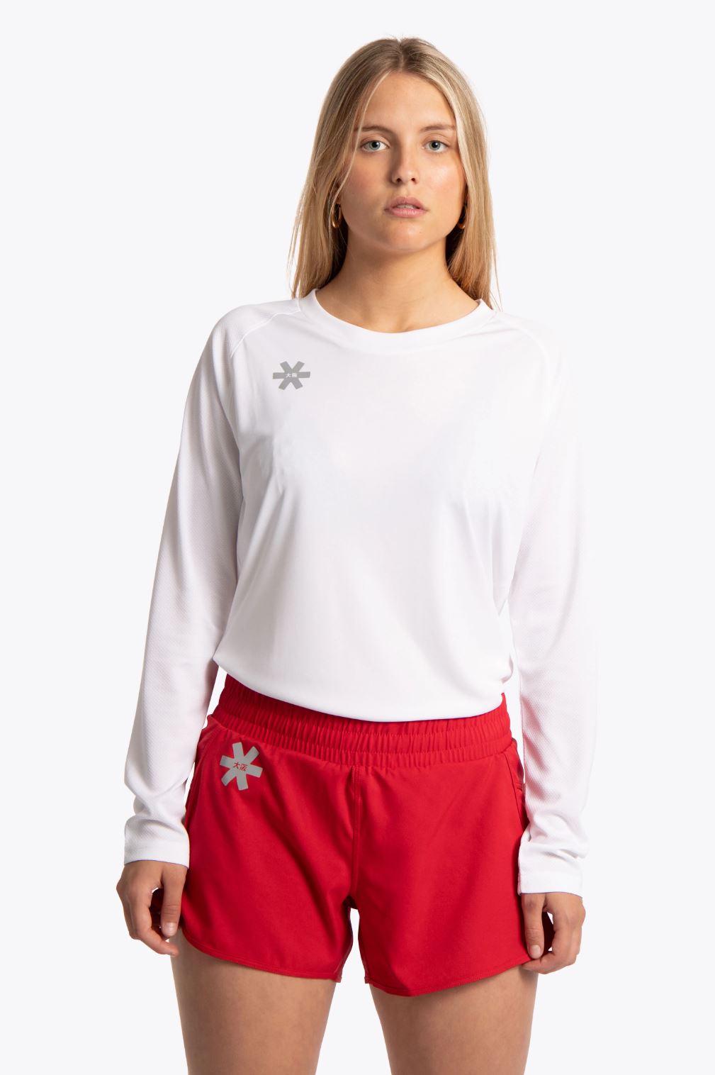 Osaka Women's Training Tee Long Sleeve (Hvid) - M