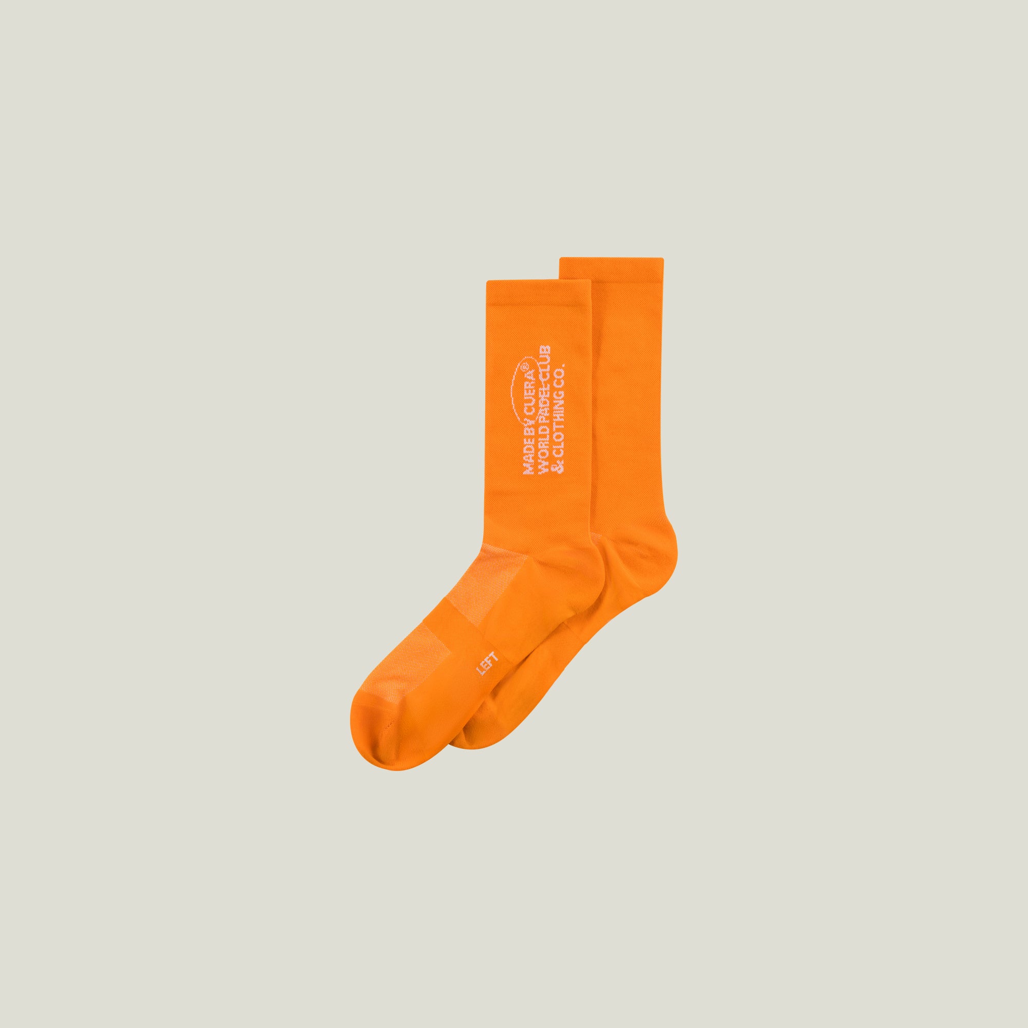 Se Cuera Premium Padel Sportsstrømper (Orange) - 36-40 hos Padellife