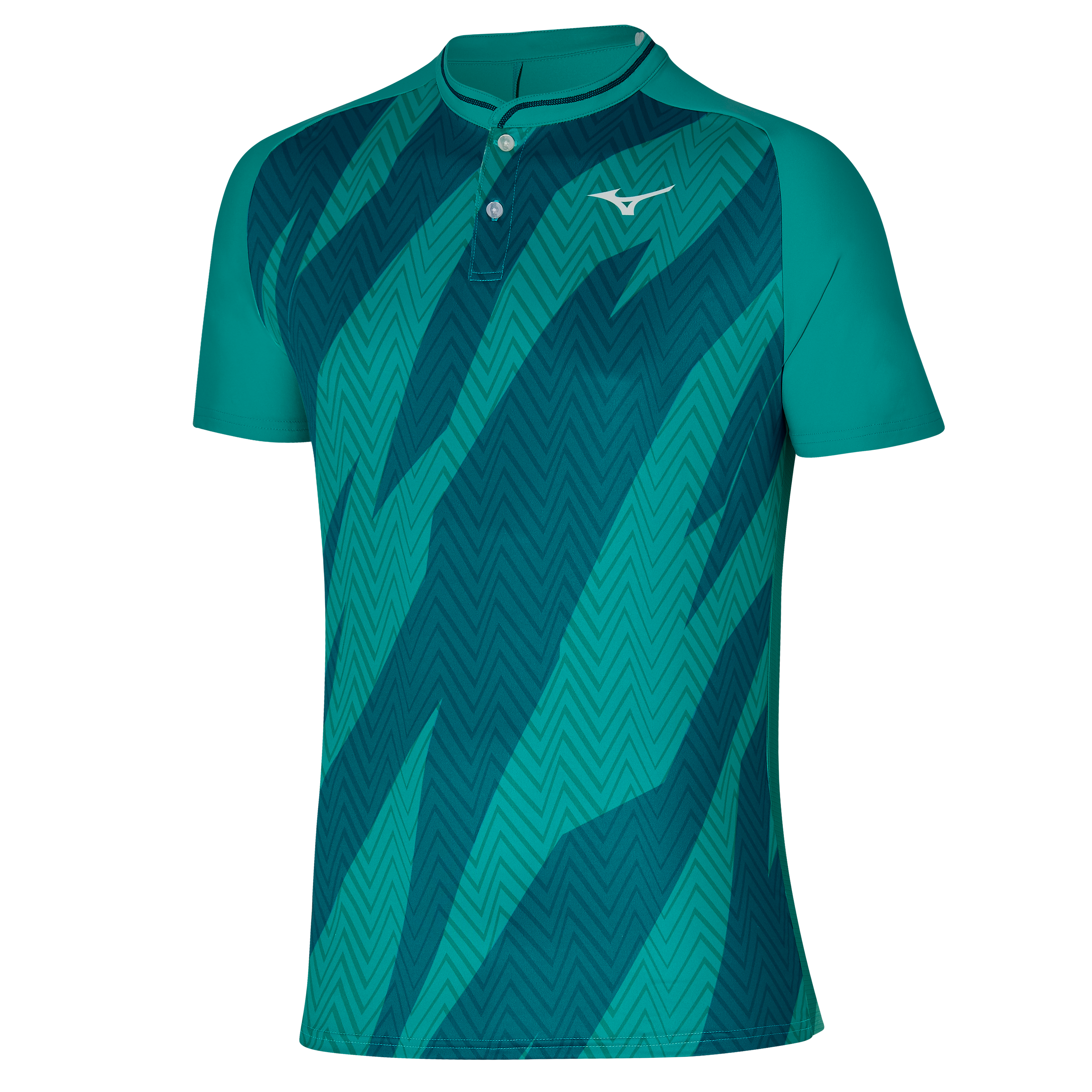 Mizuno Shadow Polo (Mens, Turkis) - M