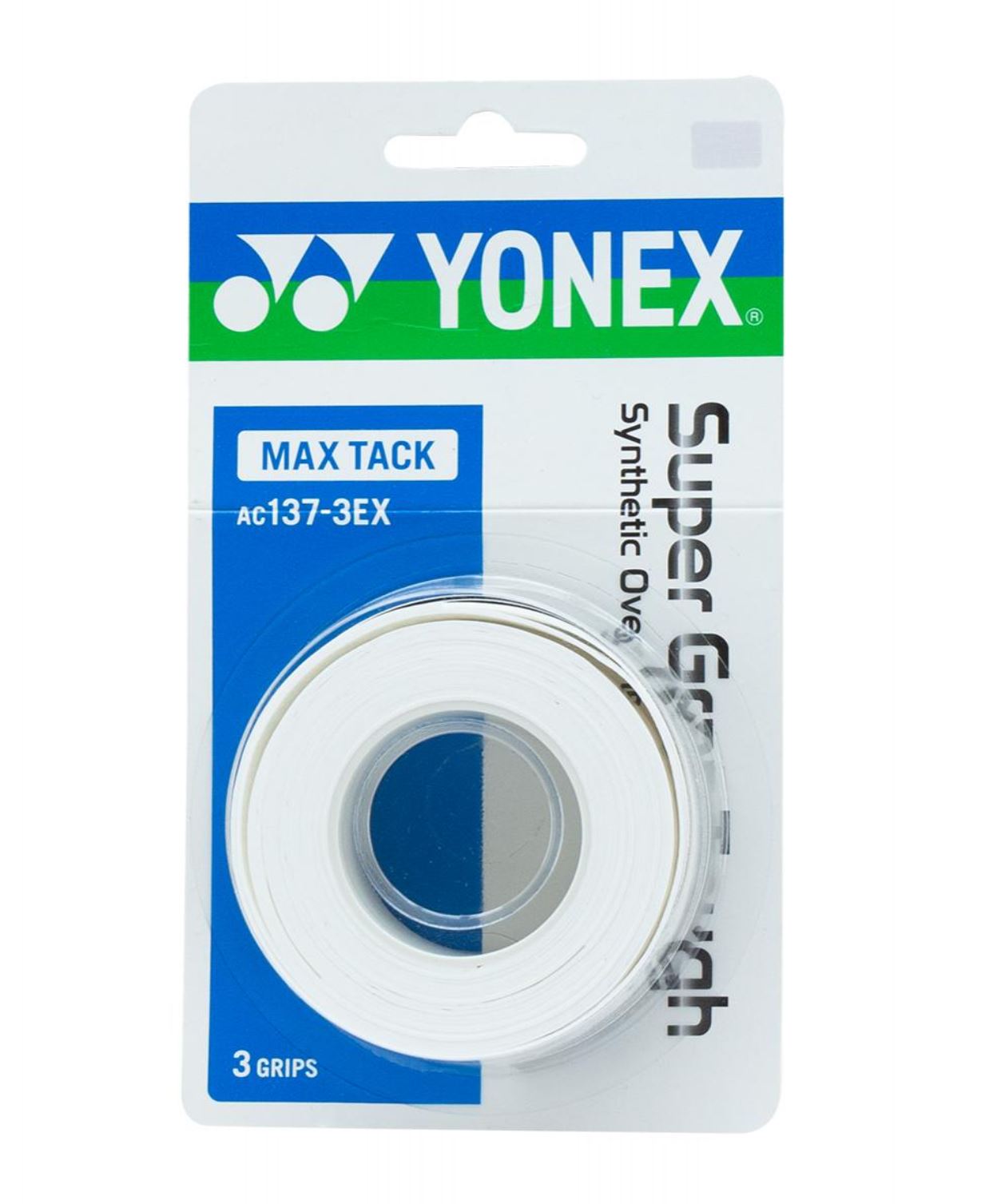 Yonex Super Grap Tough Max 3-pak (Hvid)