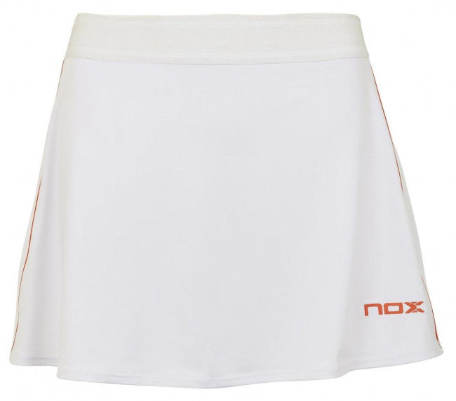 Se Nox Nederdel (Hvid med rødt logo) - XL hos Padellife