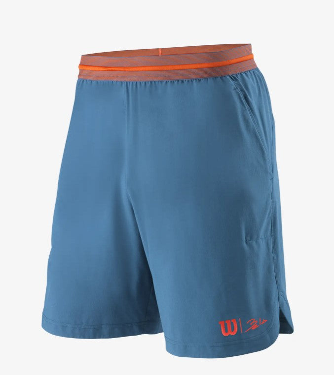 Wilson Bela Power 8" Shorts II (Mens, Blå Coral) - S