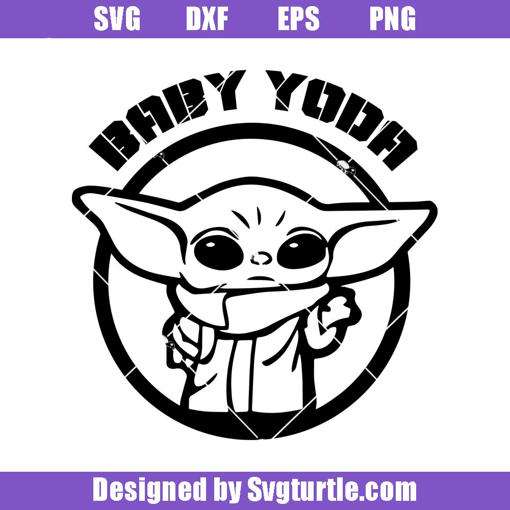Free Free 131 Baby Yoda Svg Cut File SVG PNG EPS DXF File