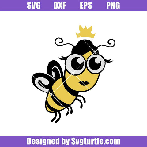 Free Free 346 Queen Bee With Crown Svg SVG PNG EPS DXF File