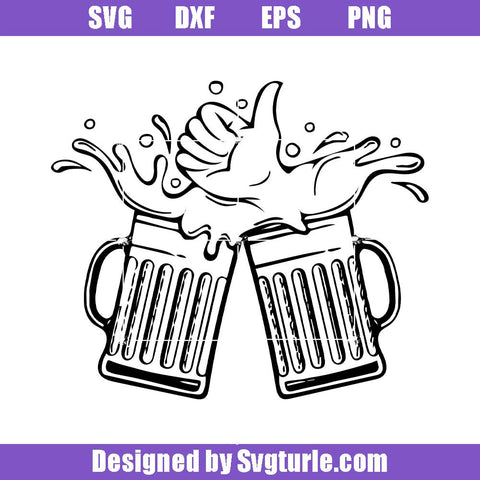 beer mug life svg