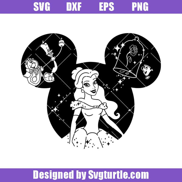 Free Free 301 Disney Belle Svg SVG PNG EPS DXF File