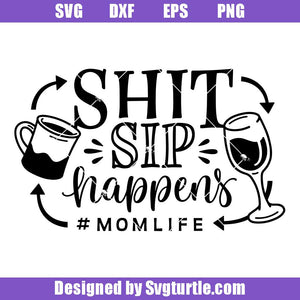 Download Funny Coffee And Wine Quote Svg Coffee And Wine Svg Best Mom Ever Sv Svgturtle
