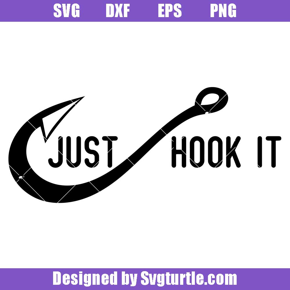 Just Hook It Svg, Weekend Hooker Svg, Nike Fishing Svg ...