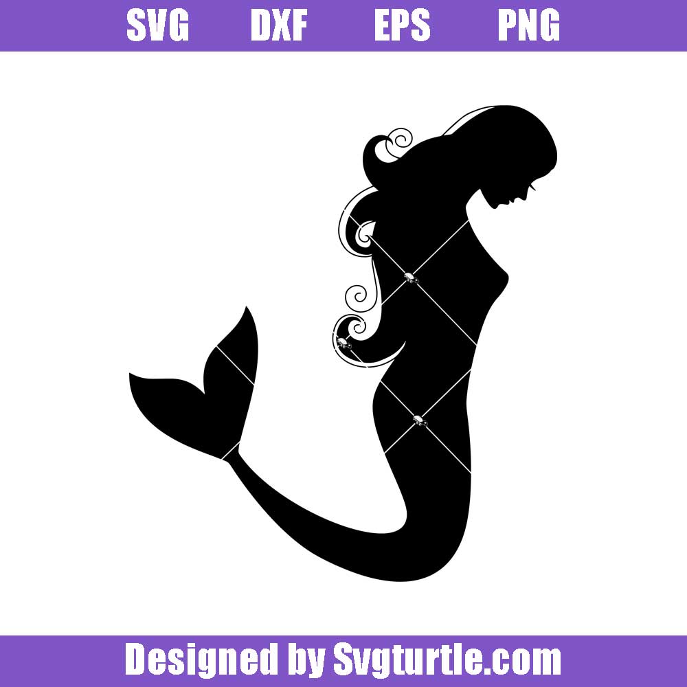Free Free 215 Mermaid Princess Svg SVG PNG EPS DXF File