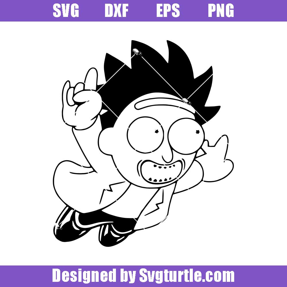 Free Free 144 Rick Middle Finger Svg SVG PNG EPS DXF File