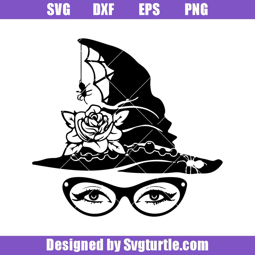 Download Witch Wears Glasses Svg, Witch Mom Life Svg, Witch Girl Svg, Witch Mom - svgturtle