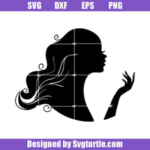 Download Women S Sace Svg Woman Silhouette Svg Beautiful Girl Svg Cut File Svgturtle