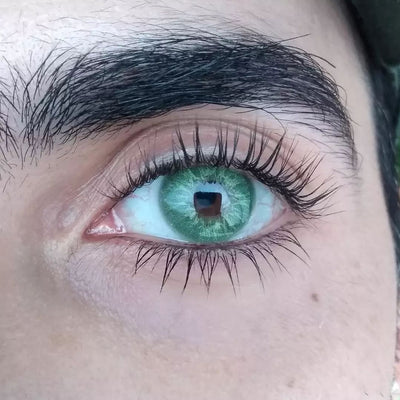 Love Story Green Colored Contact Lenses