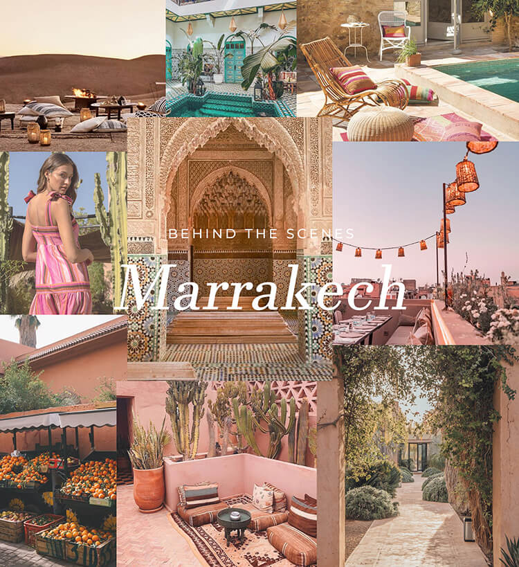 Kachel Marrakech Behind the Scenes