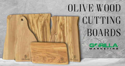 Custom Olive Wood Boards – Gorilla Marketing Promo