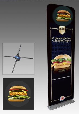 A New Wave of Branding: 3D Holographic Banners Poster Image