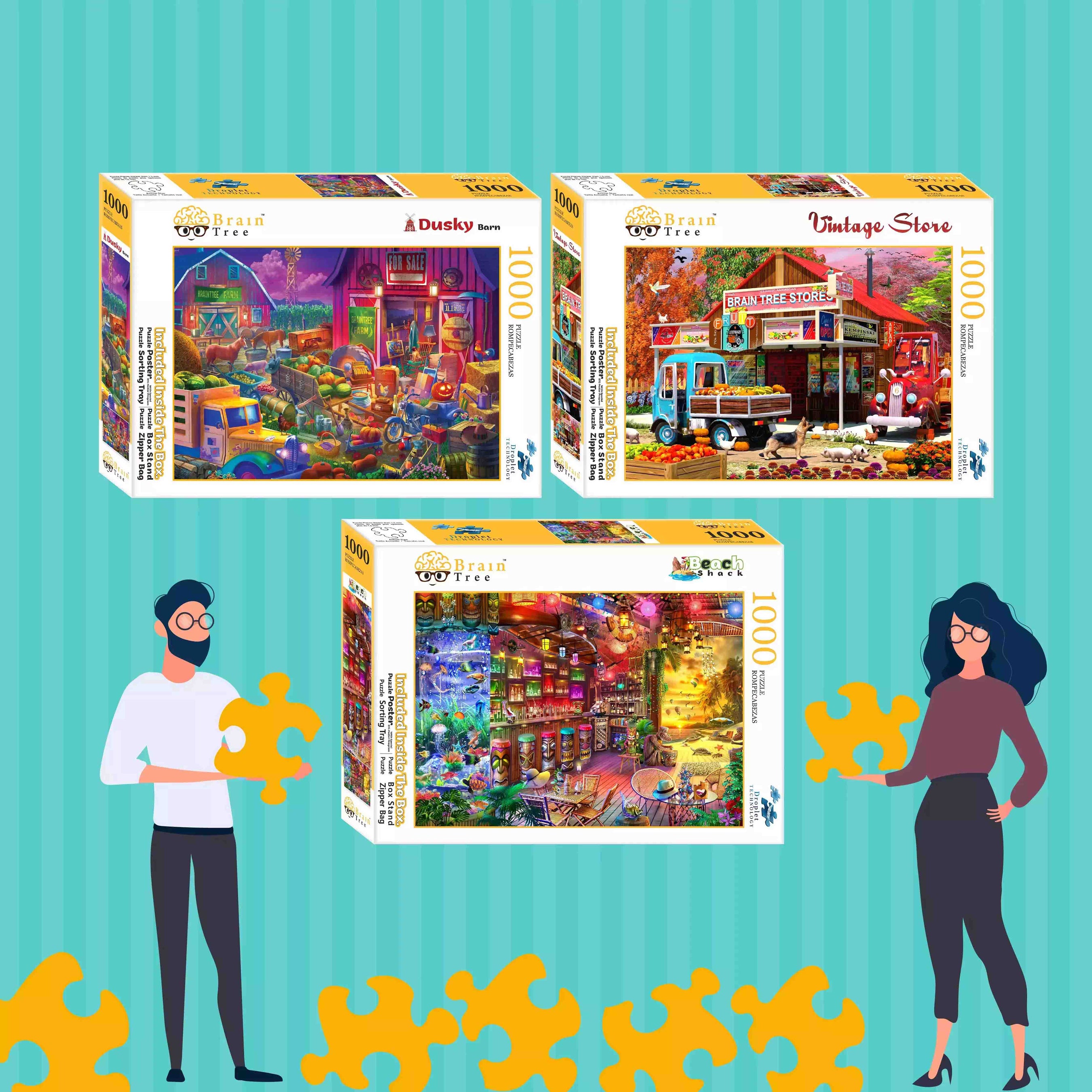 Jigsaw Puzzles Shop, Best Puzzles Store in USA Brain Tree Games